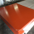 4ftx8ft Orange Wouj Fenolik Bakelite